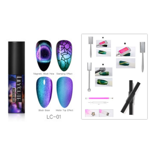 Magie Breite Cat Eye Nagellack