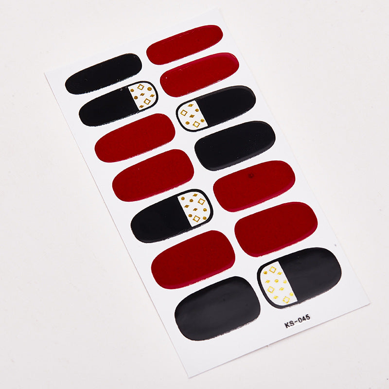 Selbstklebende Nagelsticker – Trendige Nail Wraps für elegante Nägel