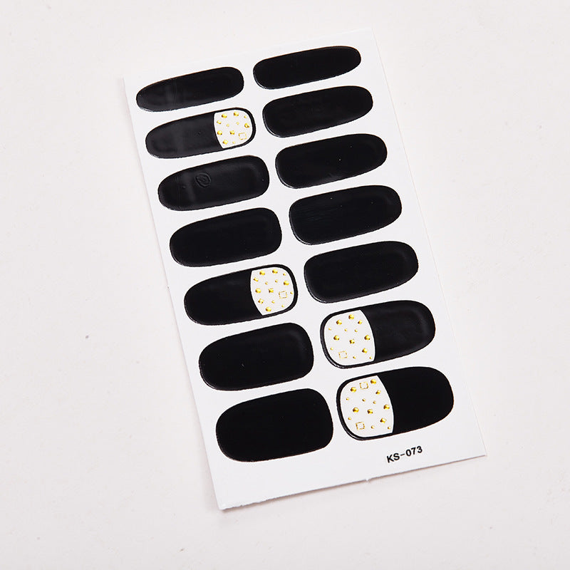 Selbstklebende Nagelsticker – Trendige Nail Wraps für elegante Nägel