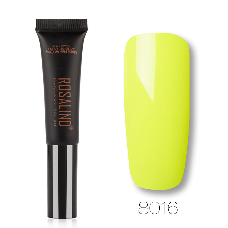 Einfarbiger Schlauch-Speed-Pinsel UV-Nagelkleber