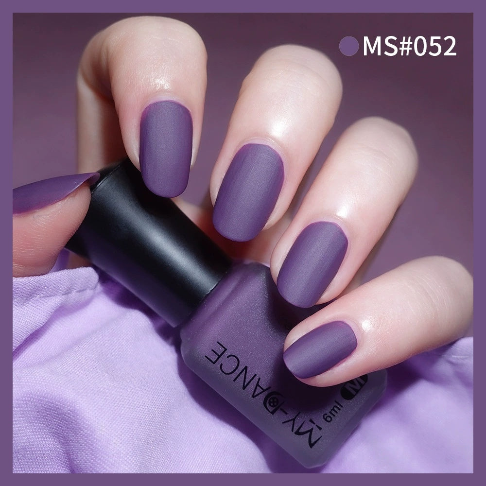 No Bake Velvet Matte Scrub Nagellack