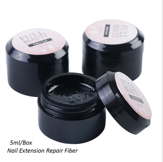 Gebrochener Reparaturkleber, Nagelfaser, Seidenverlängerungsgel, Fiberglas, Poly, UV-Builder-Gel, polnisches Maniküre-Kunst-Verlängerungswerkzeug