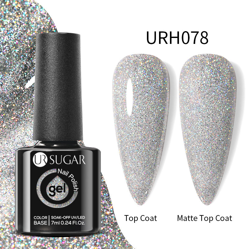 Matter Gel-Nagellack in Kleinblau
