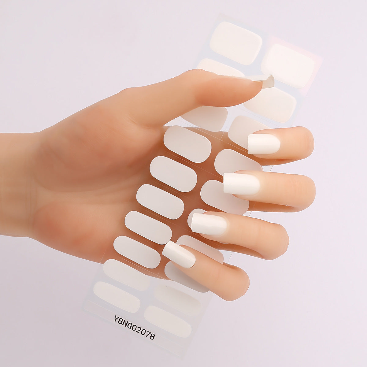 Nagelaufkleber Halbgehärteter Heizlampen-Nagelaufkleber