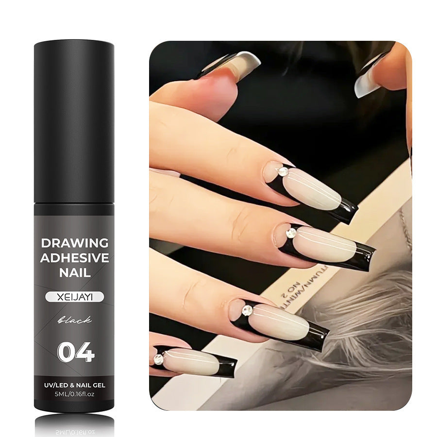 5ml Nagel-Metall-Kabelkleber Hoy Edge Painted