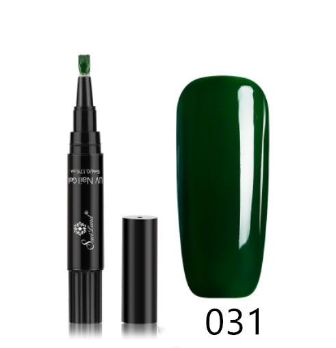 3 in 1 Gel Nagellack Stift Glitter One Step Nail Art Gel Polish Hybrid
