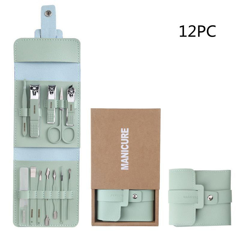 Edelstahl Farbe 16-stück Nail Clipper Set