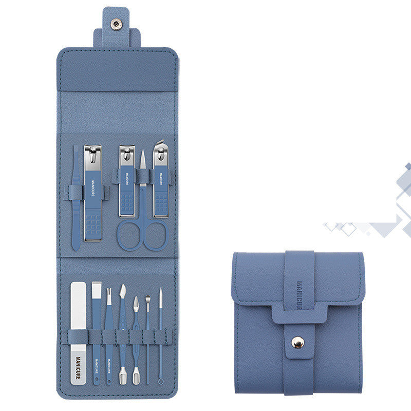 Edelstahl Farbe 16-stück Nail Clipper Set