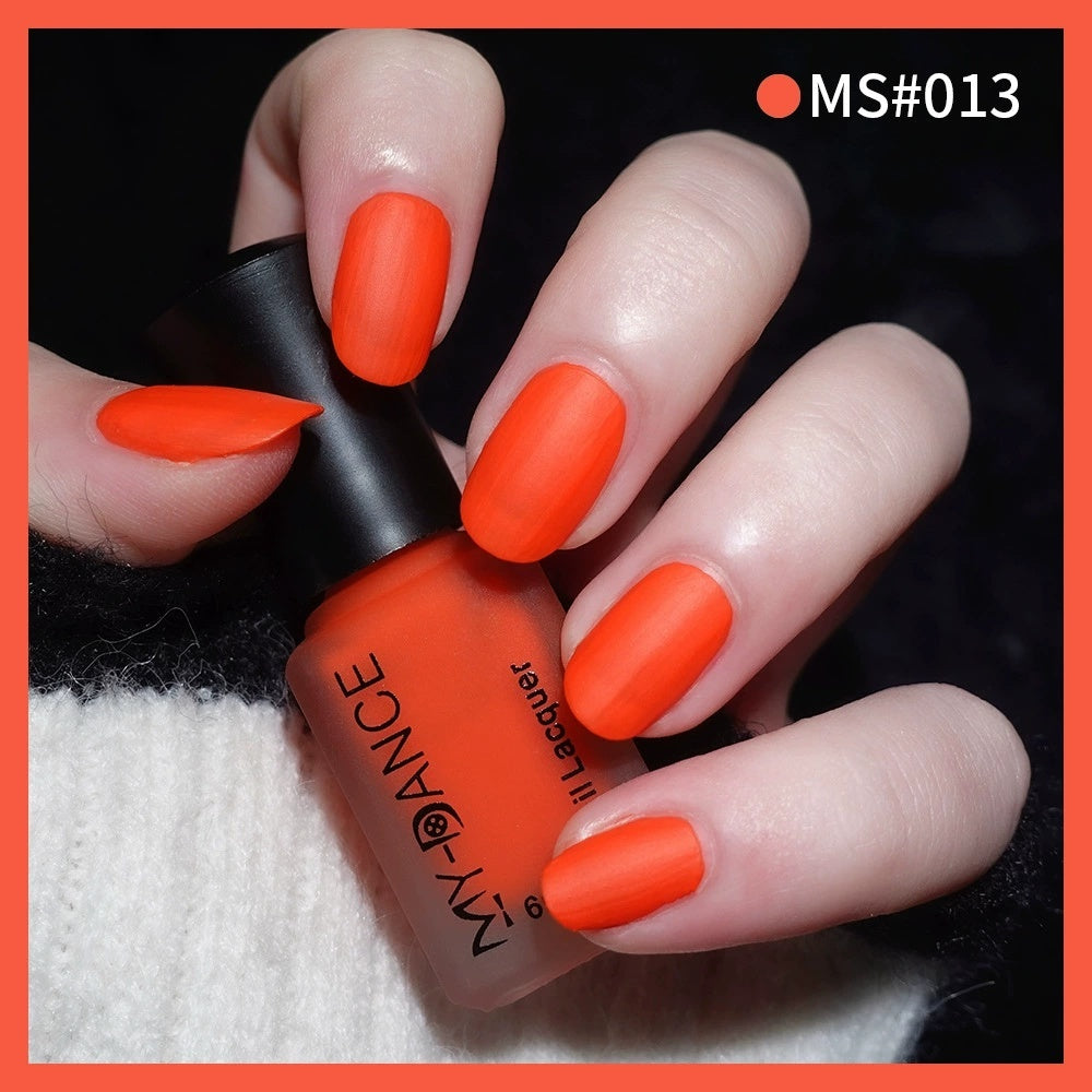 No Bake Velvet Matte Scrub Nagellack