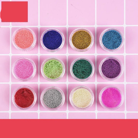 DIY 12 Farben Glitzerset