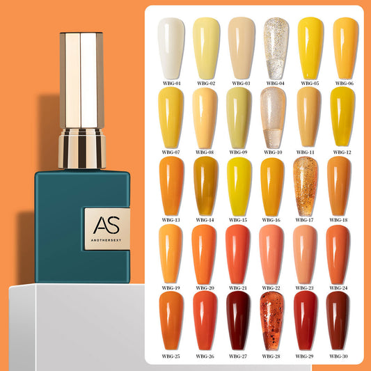 Gelbes Nagelöl-Gel Neues Whitening Nail Shop Spezialset