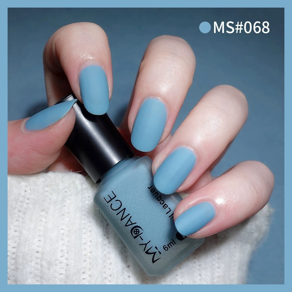 No Bake Velvet Matte Scrub Nagellack