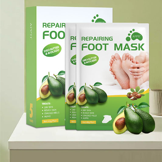 Niacinamid Shea Butter Verjüngende Fuß Maske