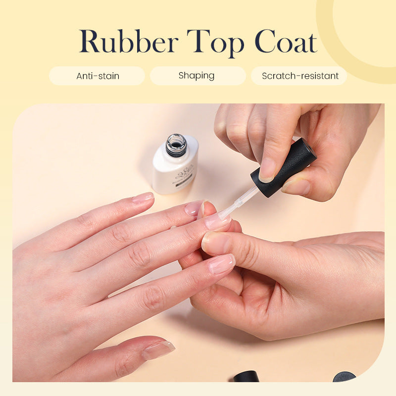 Nailart Lack Gel Aufbau Basisgel plattiert Kristall