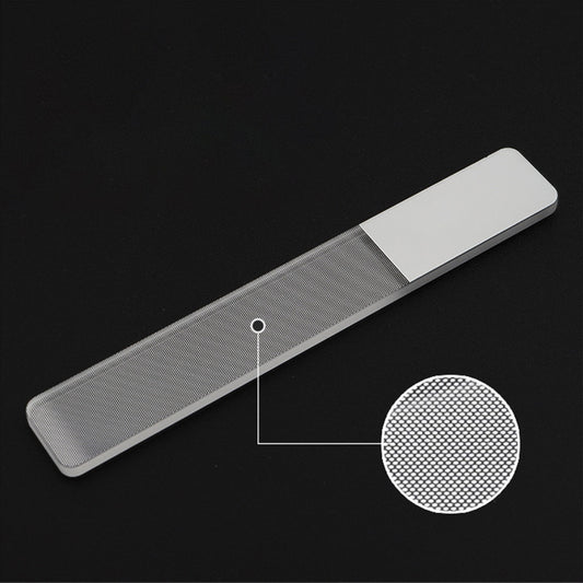 Nano Polishing Supply Glasnagellack Nagelfeile