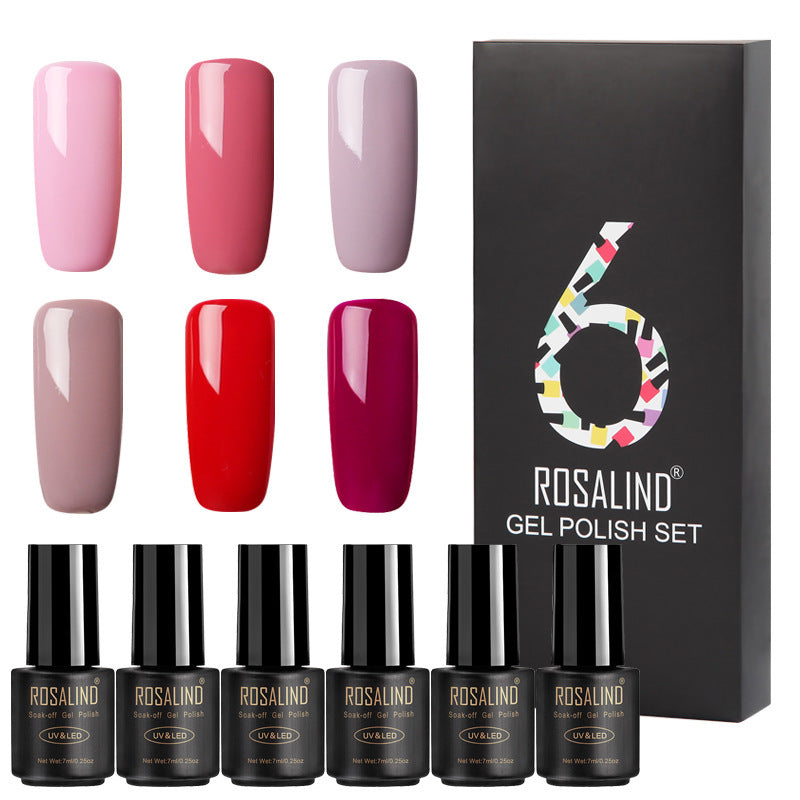 Feiner Nagellack 6 Flaschen