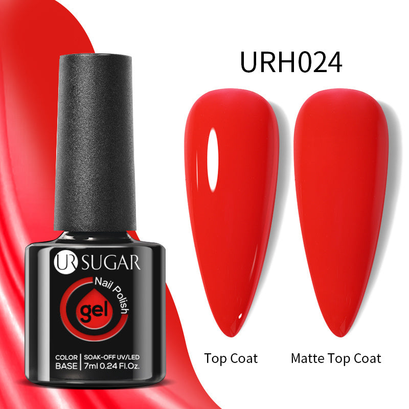 Matter Gel-Nagellack in Kleinblau