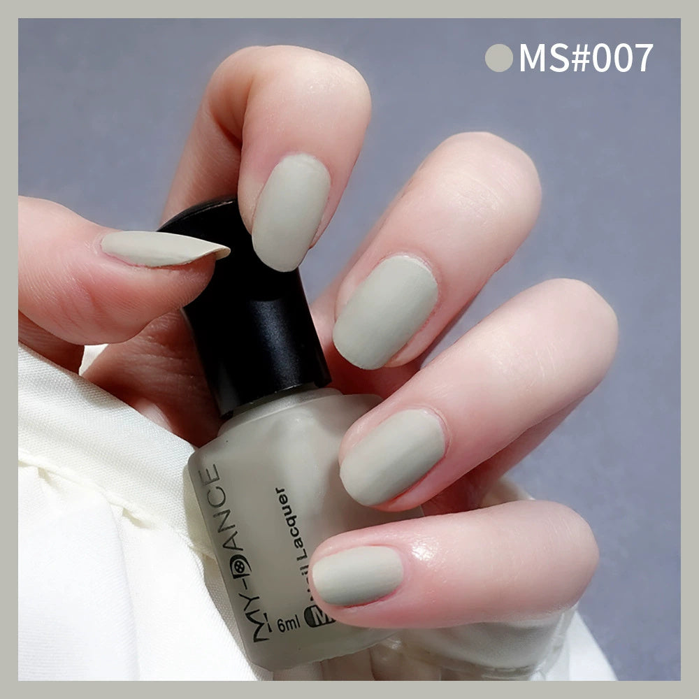 No Bake Velvet Matte Scrub Nagellack