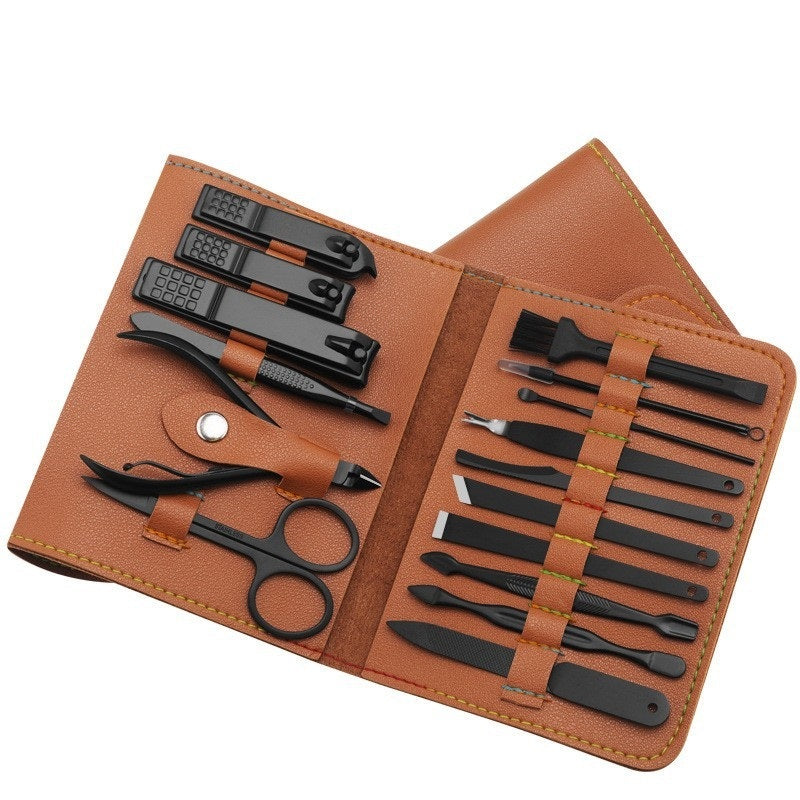 Edelstahl Farbe 16-stück Nail Clipper Set