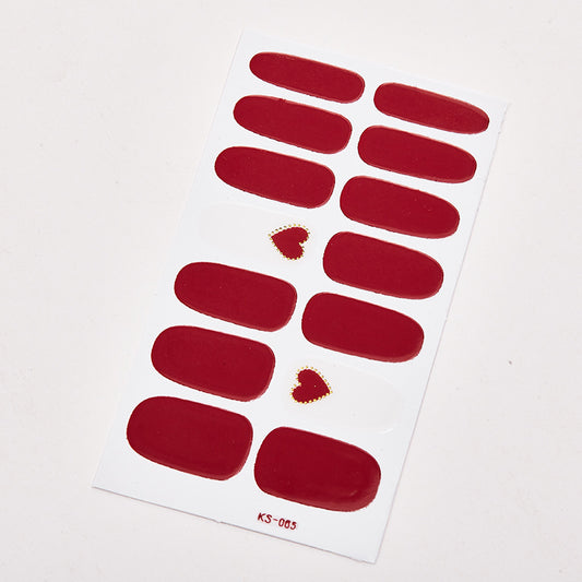 Selbstklebende Nagelsticker – Trendige Nail Wraps für elegante Nägel