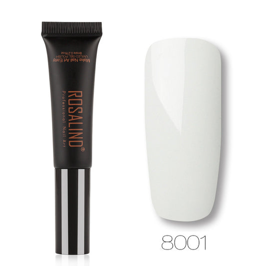 Einfarbiger Schlauch-Speed-Pinsel UV-Nagelkleber
