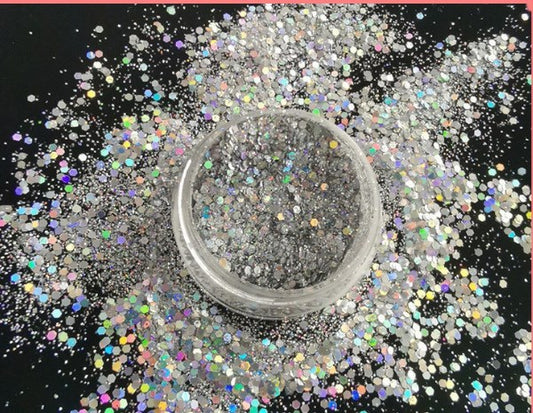 Nagelschmuck gemischter Pulverglitzer