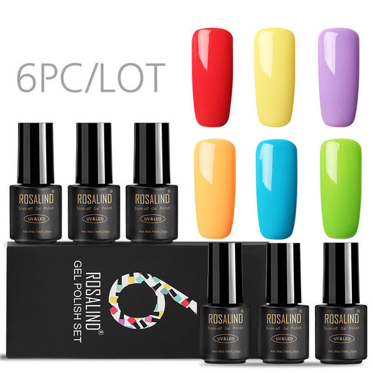 Feiner Nagellack 6 Flaschen