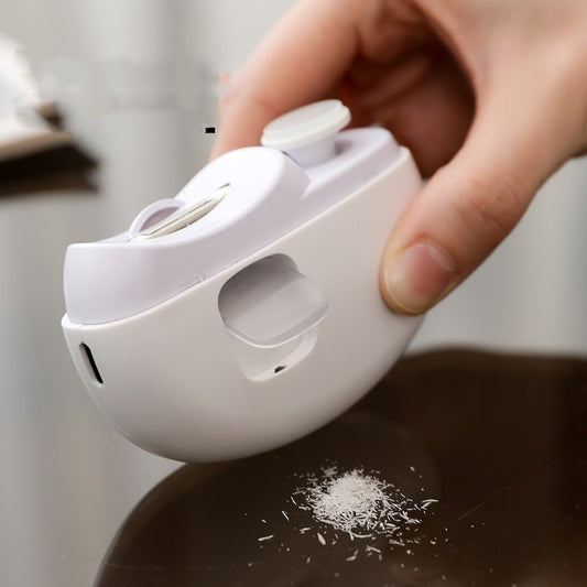 Elektrischer Nagelschärfer für Zuhause, vollautomatisch und mit Beleuchtung