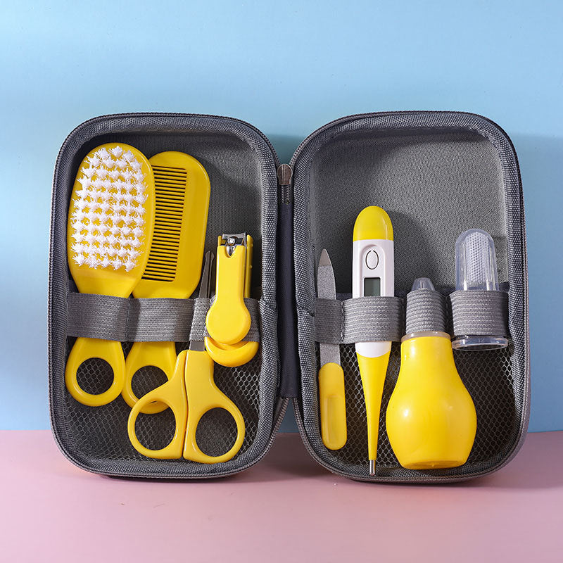 Kinder Baby nägel Schneid zange 8 Acht-Stück-Set Eva Tasche Pflege anzug