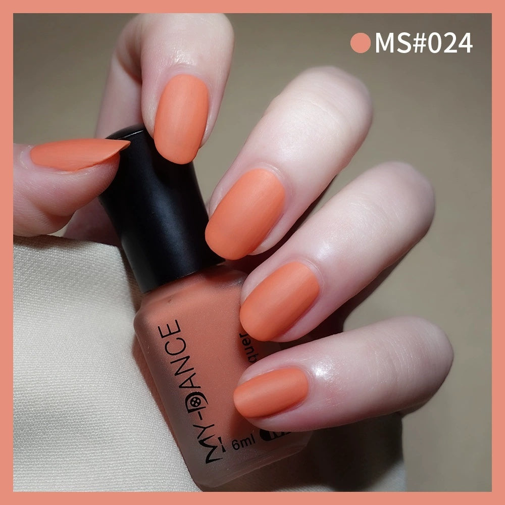 No Bake Velvet Matte Scrub Nagellack