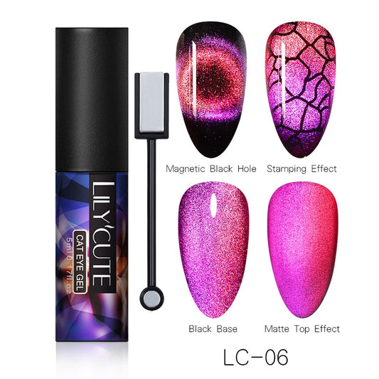Magie Breite Cat Eye Nagellack