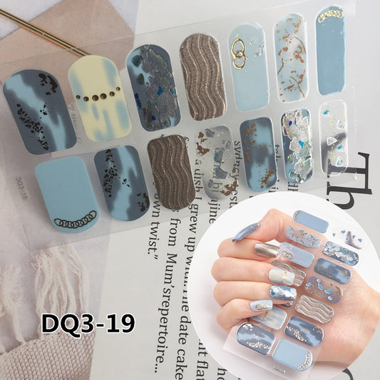 3D-Nagelaufkleber
