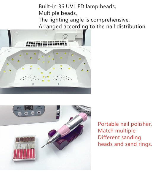 Multi-Funktion Nagelreiniger 3-in-1