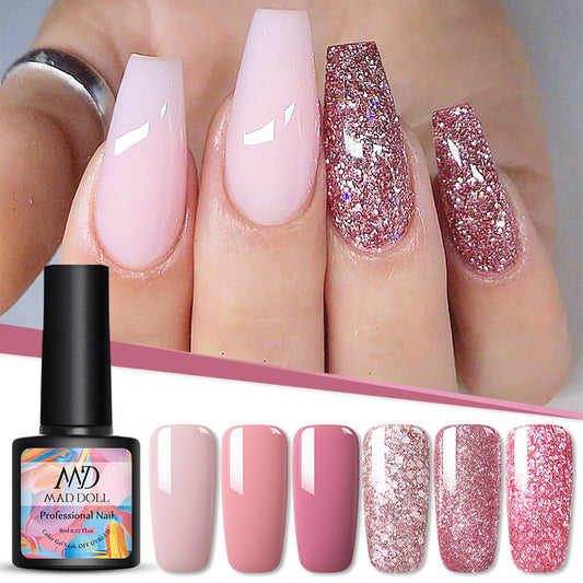 Nagellack-Phototherapie-Kleber