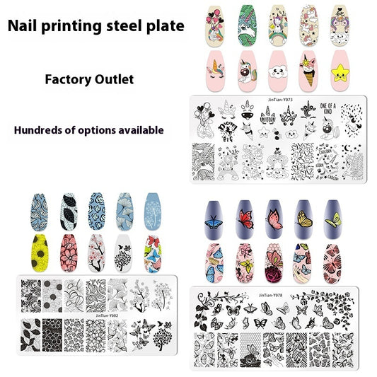 Japanische Nageldruck-Stahlplatte