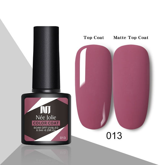 Glitzernder reflektierender Gel-Nagellack, Weihnachtsrot, UV