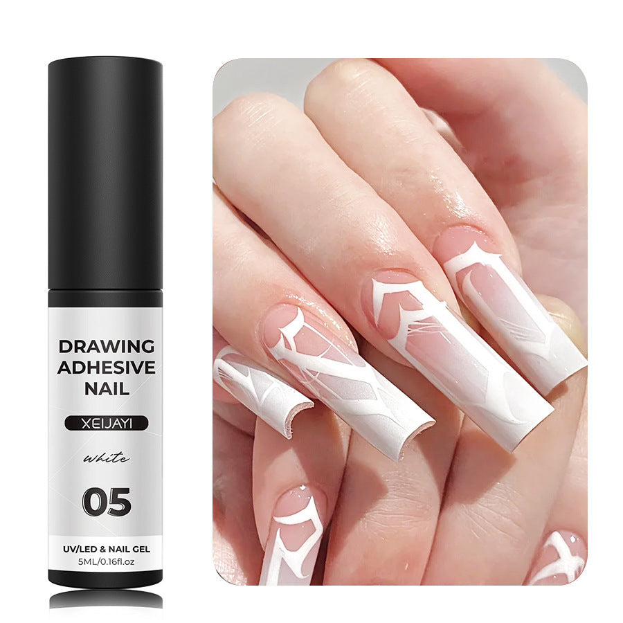 5ml Nagel-Metall-Kabelkleber Hoy Edge Painted