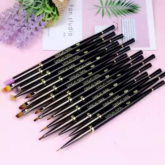 Dx Japanische Nagel Pinsel Nagel Pinsel Nagel Pinsel Set Nagel Pinsel Set Pull Stift Universal Stift