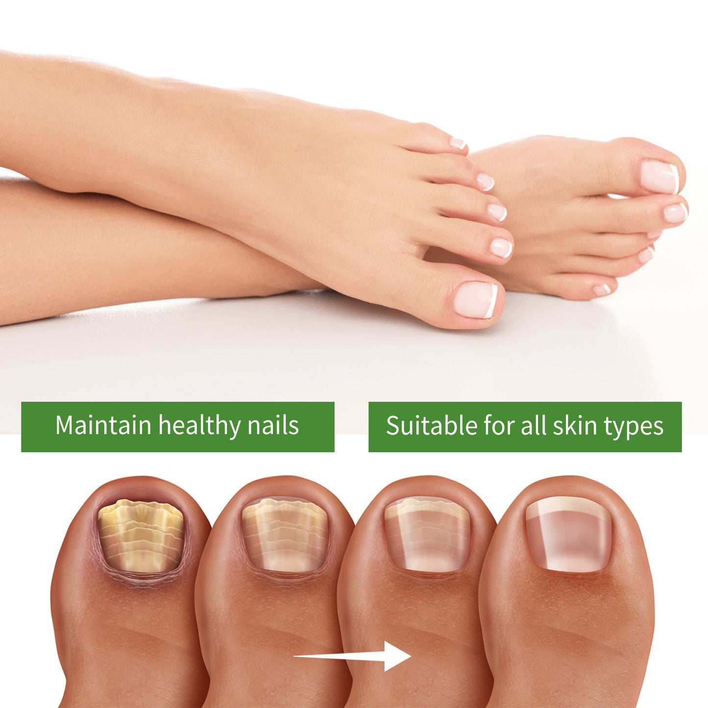 Ballmassage Feuchtigkeitsspendende Nagelpflege