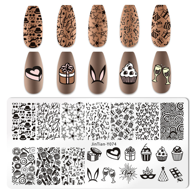 Japanische Nageldruck-Stahlplatte