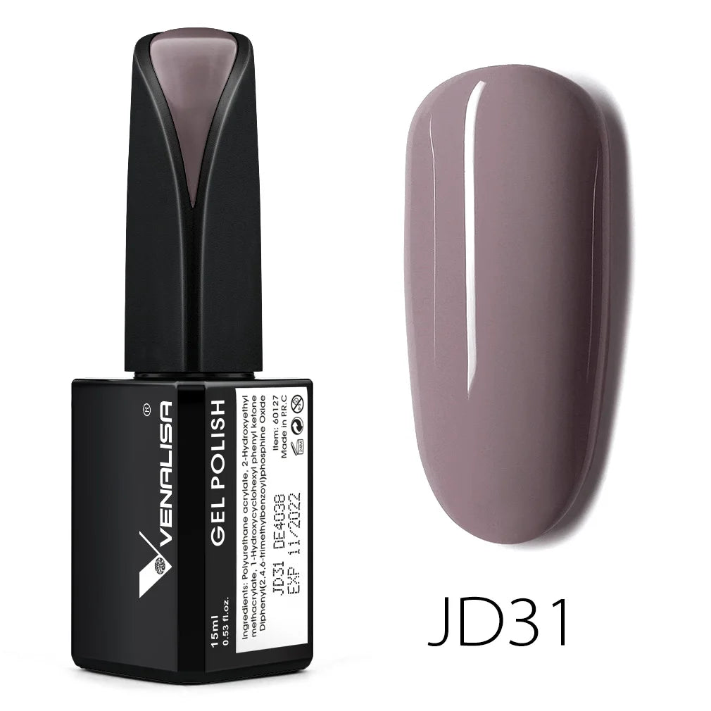 VENALISA 7,5ml Holographischer Camouflage UV-Gel-Lack – Glitzernd, langanhaltend, soak-off