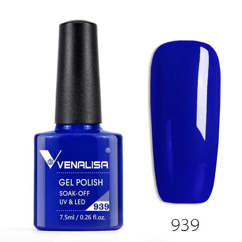 Venalisa 7.5ml Gel Polish – 60 Farben – UV/LED – Base, Top, Primer