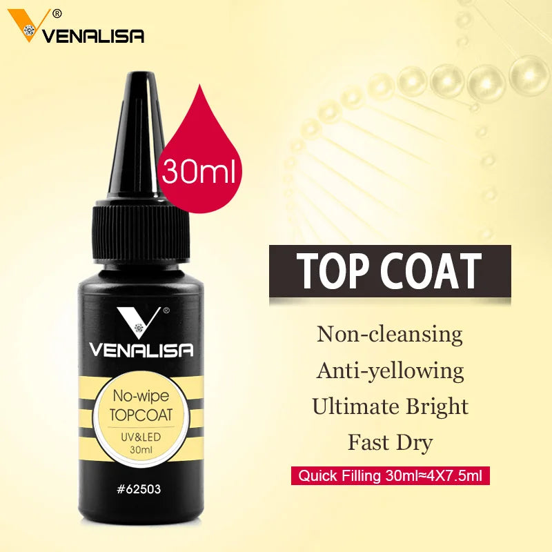 Venalisa Base & Top Coats – Nachfüllgrößen 30ml/225g