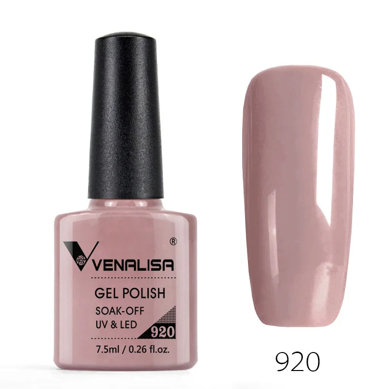 Venalisa 7.5ml Gel Polish – 60 Farben – UV/LED – Base, Top, Primer
