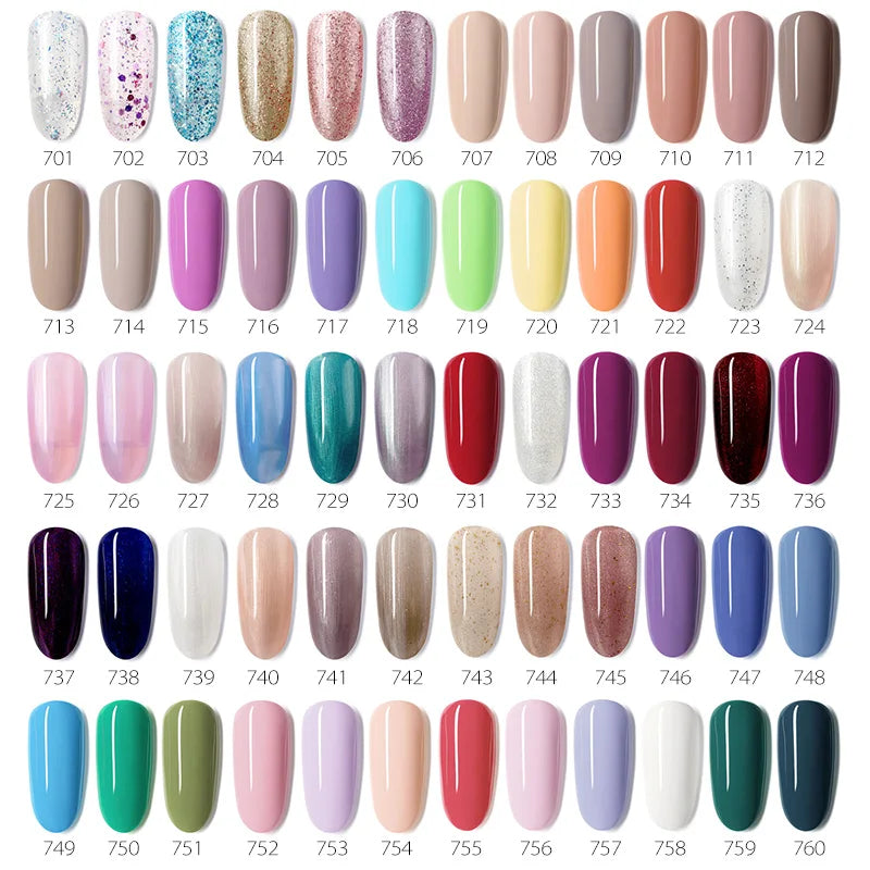 VENALISA 7,5ml Holographischer Camouflage UV-Gel-Lack – Glitzernd, langanhaltend, soak-off