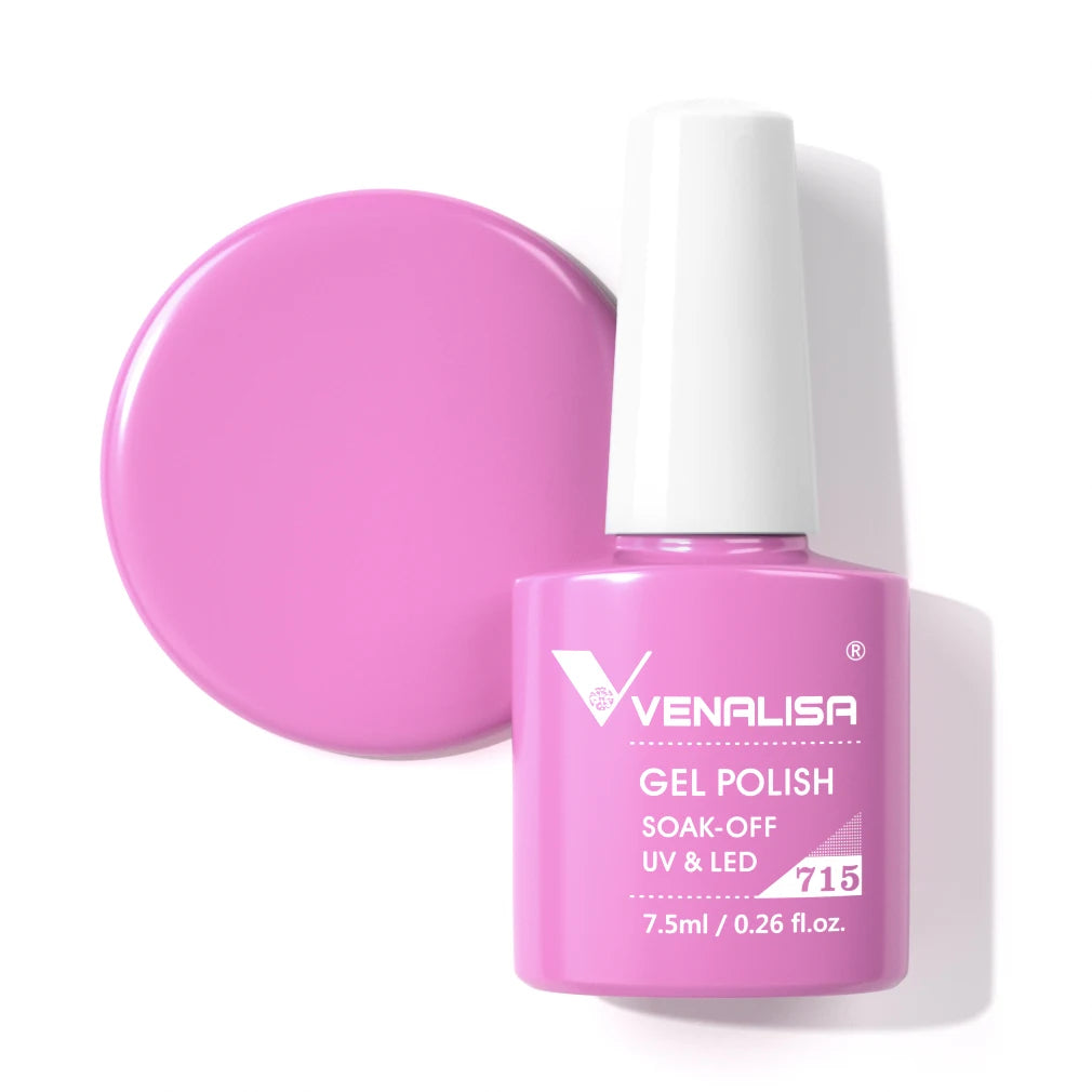 Venalisa VIP3 Gel-Lack 7,5 ml – Funny Bunny Farbe mit Glitzer – UV/LED, Soak Off