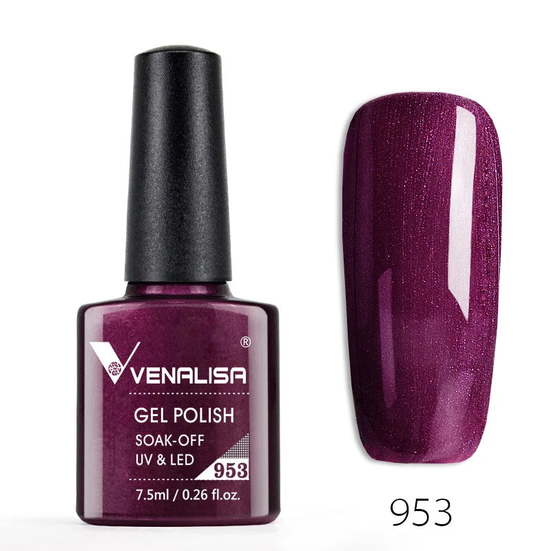 Venalisa 7.5ml Gel Polish – 60 Farben – UV/LED – Base, Top, Primer