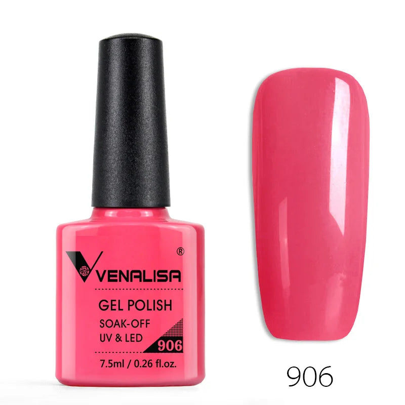 Venalisa 7.5ml Gel Polish – 60 Farben – UV/LED – Base, Top, Primer