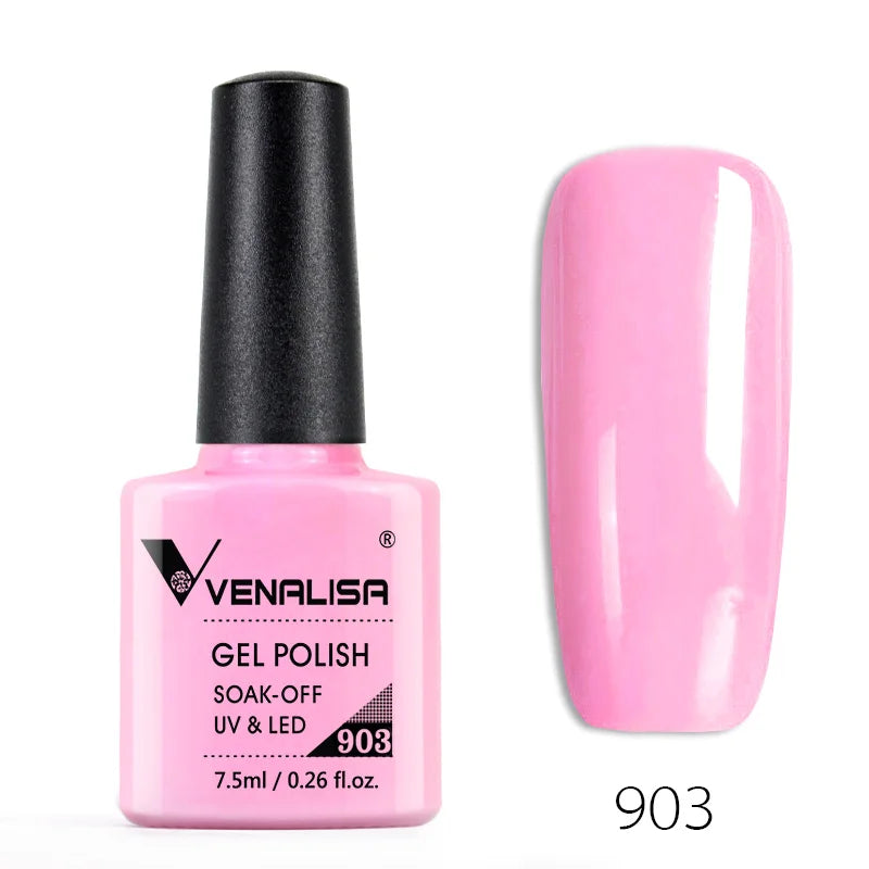 Venalisa VIP4 UV/LED Gel Polish 7,5 ml – Hochdeckender Soak-Off Nagellack 1.