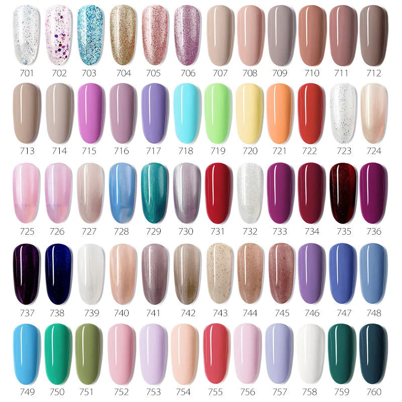 Venalisa 7.5ml Soak Off UV/LED Gel Polish – intensive Farben, langanhaltender Glanz
